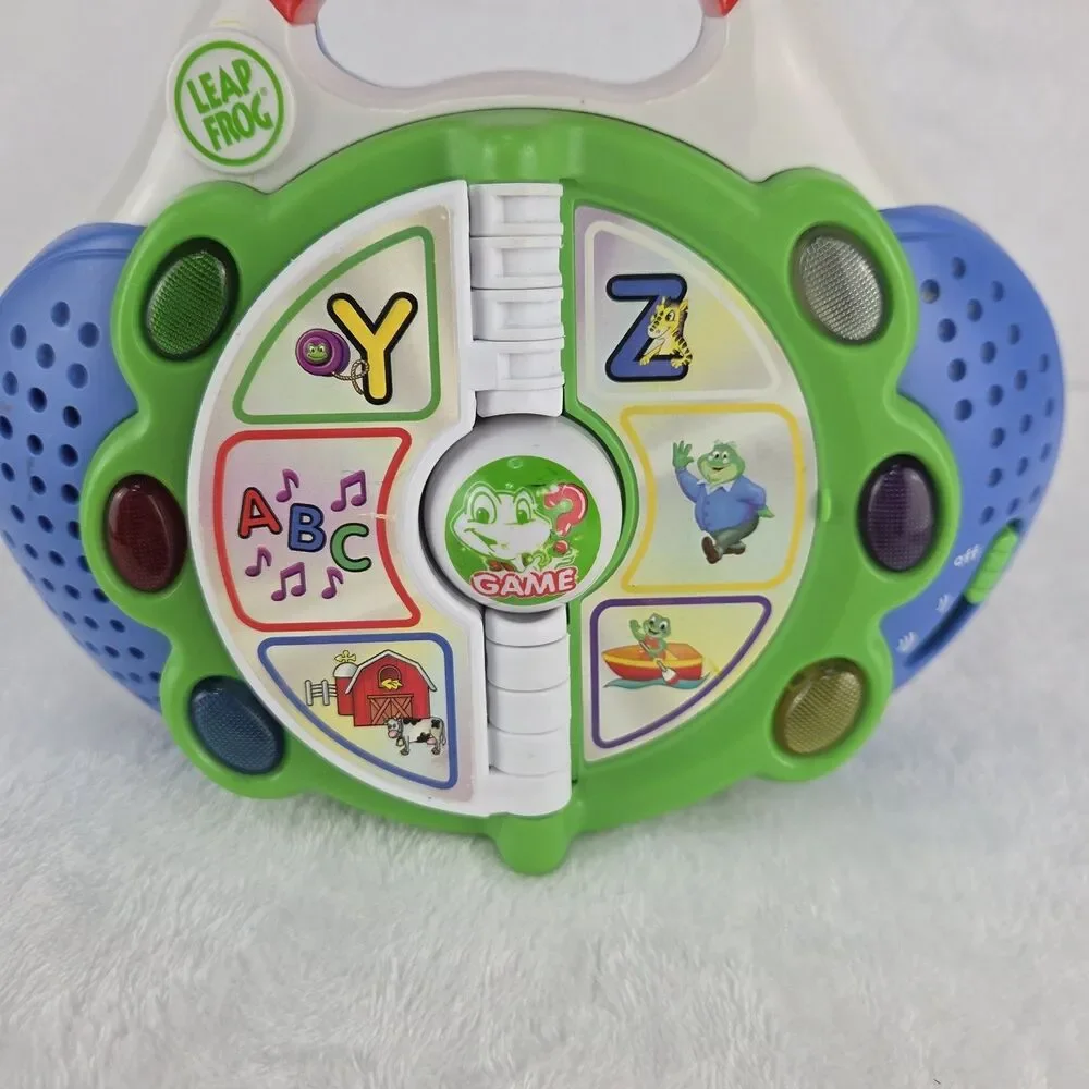 Vintage LeapFrog Phonics Radio Electronic Learning Toy 2002 Tested Working